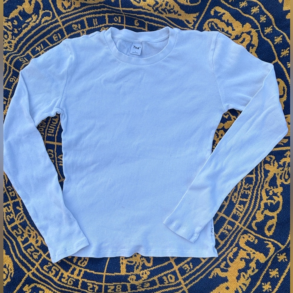 TNA Light Blue Long Sleeve Tee
